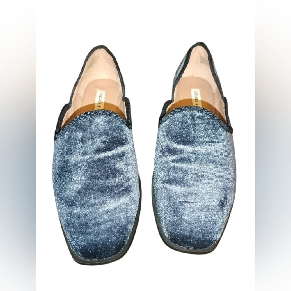 Chelsea & Violet Blue Slip On Flats Size 6.5